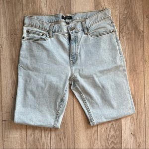 Two Banana republic light wash denim